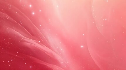 Abstract Pink Galaxy Background Soft Pastel Colors Cosmic Nebula Stars