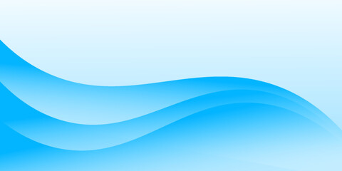 Abstract white wavy glowing lines on a blue background. Futuristic digital high-technology pattern. Health Care concept.