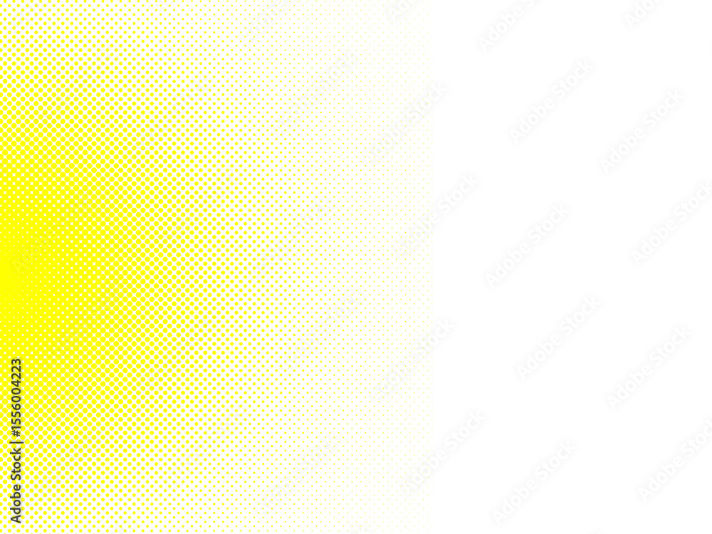Poster abstract yellow to black gradient background with halftone effect and geometric pattern