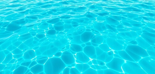 Abstract turquoise rippled water texture, perfect for summer designs, beach, holiday