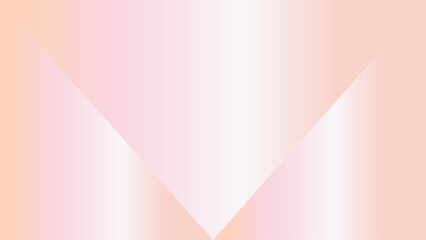 Soft pastel pink gradient background, smooth texture, triangle shape. Vector illustration