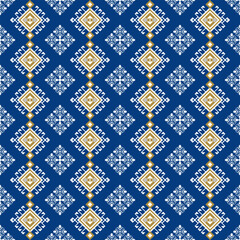 Ethnic geometric fabric pattern traditional design for background, wallpaper