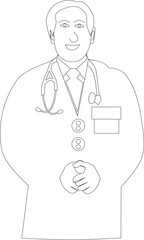 doctor with stethoscope