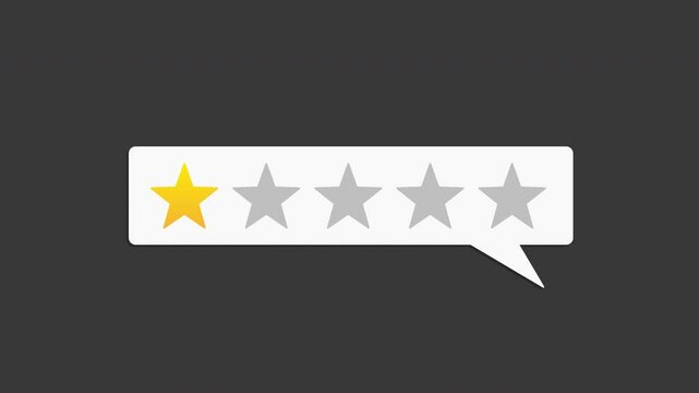 Customer Reviews with negative and bad comment and reviews with low stars. alpha channel