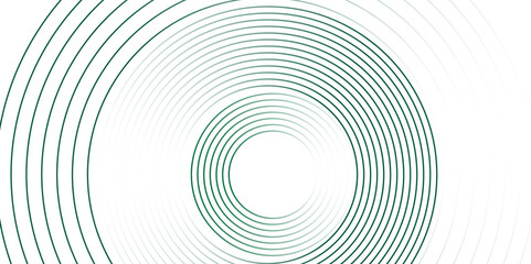 Modern white and green abstract background with circle shape golden vector abstract graphic design Futuristic concept banner pattern presentation background.	