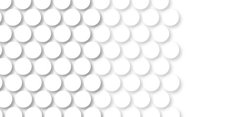White tiles wall. round marble textures, ball tiles. Top view pavement circle block white texture with seamless patterns floor background. Air Bubble wrap texture background. Textured Background.