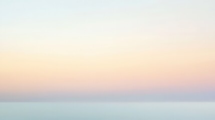 A soft pastel colored gradient from light blue to light yellow with a subtle horizon line view