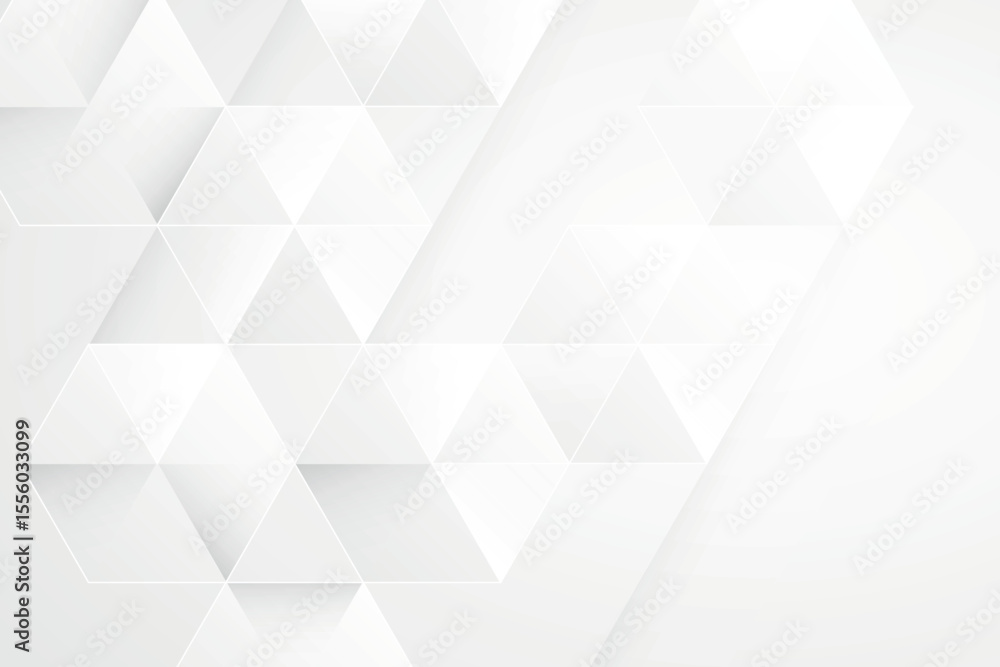 Poster abstract geometric triangle pattern background isolated on white background