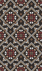 Fototapeta premium Contemporary Pixel Pattern for Fabric Printing with Retro Game Inspired Graphics and Bold Modern Layout Designed for Digital Artists and Surface Designers