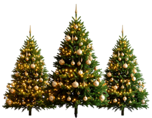 Joyful Family Silhouettes in Front of a Christmas Fireplace, AI Generated Transparent PNG