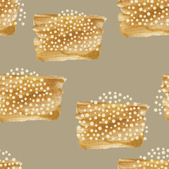 seamless pattern golden 