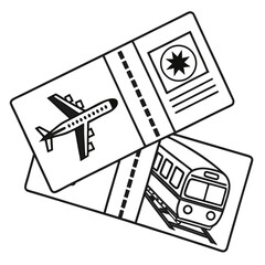 Dual Transport Ticket Vector
