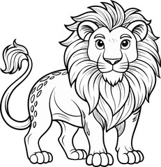lion vector illustration