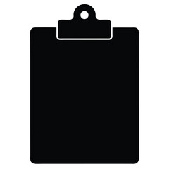 clipboard with blank paper