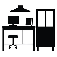 furniture icon vector illustration