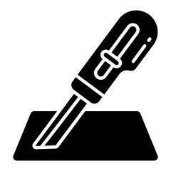 Trendy vector design of paper cutter