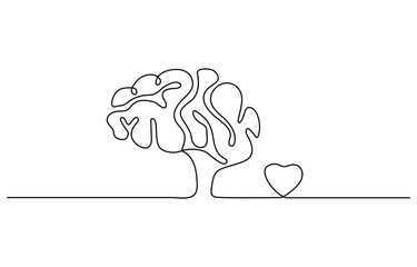 Continuous one line drawing of human brain. Hand drawn minimalism style, Brain line art vector illustration, psychology, idea and intelligence concept. Editable stroke.