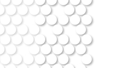 White tiles wall. round marble textures, ball tiles. Top view pavement circle block white texture with seamless patterns floor background. Air Bubble wrap texture background. Textured Background.