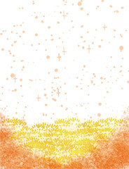 yellow orange colorful abstract illustration, background, wallpaper, card invitation design