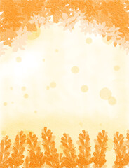 yellow orange colorful abstract illustration, background, wallpaper, card invitation design