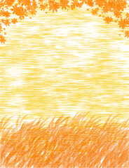 yellow orange colorful abstract illustration, background, wallpaper, card invitation design