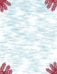 red pink blue colorful abstract illustration, background, wallpaper, card invitation design