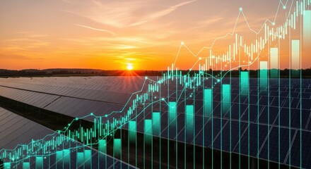 Sustainable Energy Investment Growth and Financial Market Analysis Demonstrating Renewable Energy Sector Performance and Future Economic Opportunities