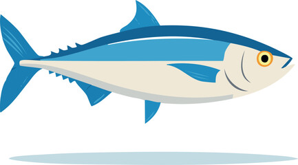 Sardine Vector Illustration Featuring Hand-Drawn Fish in Vintage Style &ndash; Ideal for Seafood Packaging, Restaurant Branding, Coastal Decor.