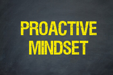 proactive mindset	
