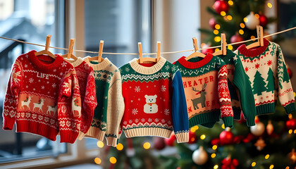 Shop christmas sweaters online: festive holiday apparel for men women and kids ugly sweater party ideas