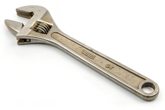 wrench isolated on white background