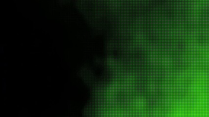 black and green dotted halftone background with glowing light effect perfect for global celebration events and tech themed graphic design projects