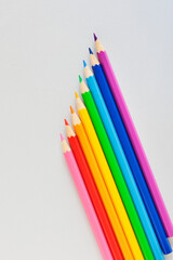 Gy flag with colored pencils