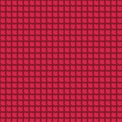 Red maple leaf seamless pattern background for canada day vector
