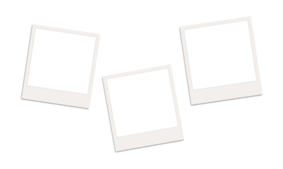 Blank white photo frame, vintage postcard photo frame mockup with highlighted shadow, realistic, set, photo, mockup, image, frame, card, vector, png.