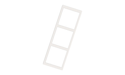 Blank white photo frame, vintage postcard photo frame mockup with highlighted shadow, realistic, set, photo, mockup, image, frame, card, vector, png.