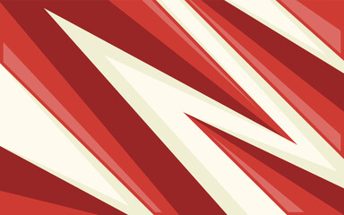 
red sport background with sharp zigzag lines