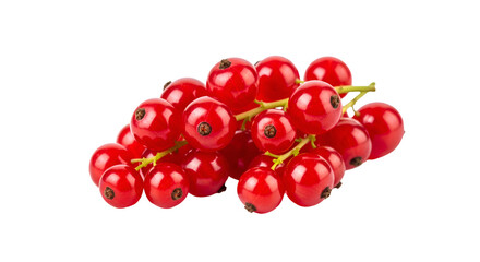 Red Currants: Juicy Berries on Transparent Background