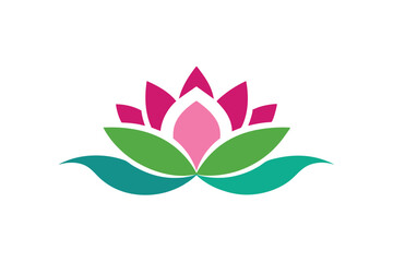 lotus flower vector illustration