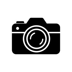 Photo camera icon photo camera symbol isolated on white background, icon for app