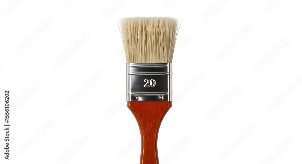 Poster creating art with paintbrushes: a guide to size 20, transparent background images.