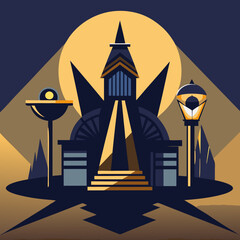 vector illustration of an abstract background