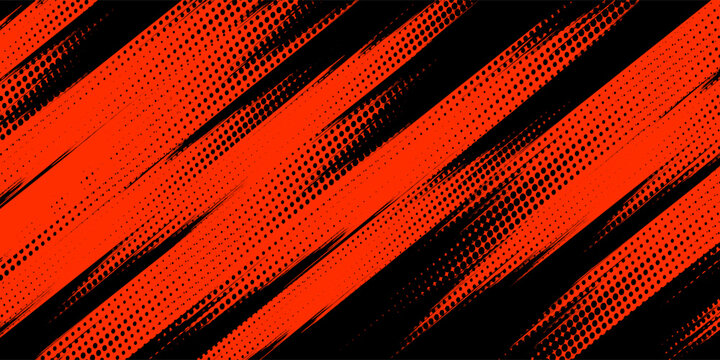 Halftone background vector, abstract backdrop design with two tone pattern and copy space for edit your content