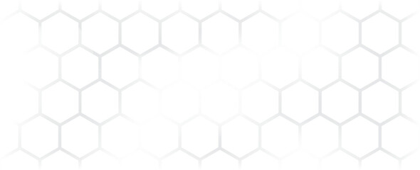 Dark hexagon abstract technology background white colored bright flashes under hexagon. Hexagonal gaming vector tech illustration black abstract background.