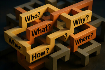 The 5 Ws and 1 H: A Visual Representation of Inquiry
