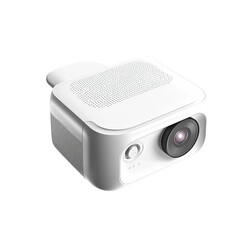 video camera isolated on white