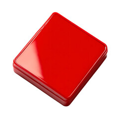 red box isolated on white