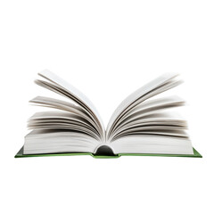 Fototapeta premium Open book with pages fanned out