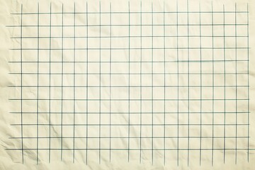 A basic layout and children's fashion garments notion with naive grids  and line over green setting of white paper sheet lovely hue, Generative AI.