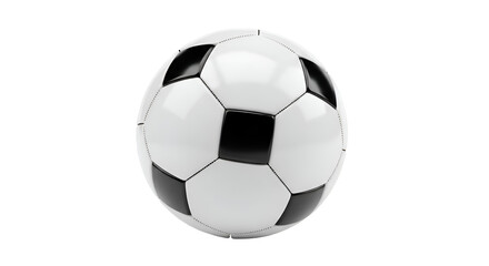 Fototapeta premium Soccer Ball Shows Seamless Design with Transparent Background